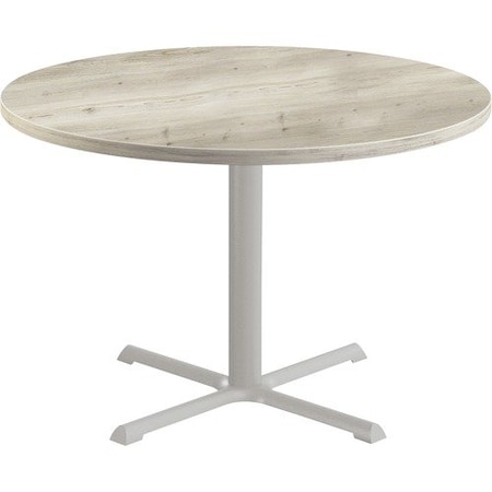 Special-T Table, Round, 42in Dia x 42in, Gray Base/Aged Driftwood Top SCTSTAR242BHGAD